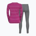 Lenjerie de corp termică pentru copii ODLO Active Warm Eco Long roz/gri 159449/10828 2