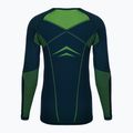 Lenjerie termoactivă pentru bărbați ODLO Fundamentals Performance Warm Long verde-bleumarin 196082/21022 3