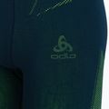 Lenjerie termoactivă pentru bărbați ODLO Fundamentals Performance Warm Long verde-bleumarin 196082/21022 7