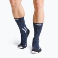 Șosete pentru femei X-Socks Trek X Merino midnight blue/arctic white 2