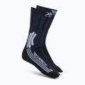 Șosete pentru femei X-Socks Trek X Merino midnight blue/arctic white