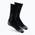 Șosete de trekking pentru bărbați X-Socks Trek Silver negru-gri TS07S19U-B010