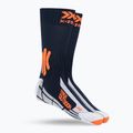 X-Socks Trek Șosete de trekking în aer liber albastru miezul nopții/portocaliu-curcubeu