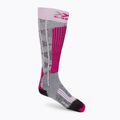 Șosete de schi pentru femei X-Socks Ski Rider 4.0, gri, XSSSKRW19W