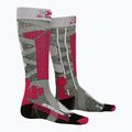 Șosete de schi pentru femei X-Socks Ski Rider 4.0, gri, XSSSKRW19W 4