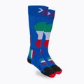 Șosete de schi X-Socks Ski Patriot 4.0 Italy, albastru, XSSS45W19U