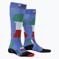 Șosete de schi X-Socks Ski Patriot 4.0 Italy, albastru, XSSS45W19U 5