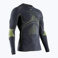 Bluză termică pentru bărbați X-Bionic Energy Accumulator 4.0 charcoal/yellow