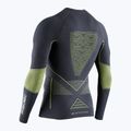 Bluză termică pentru bărbați X-Bionic Energy Accumulator 4.0 charcoal/yellow 2