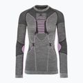 Tricou termic pentru femei X-Bionic Apani 4.0 Merino gri/purpuriu APWT06W19WW