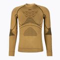 Tricou termic cu mânecă lungă X-Bionic Radiactor 4.0, auriu, RAWTXXW19M