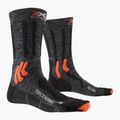 Șosete de trekking X-Socks Trek X Merino grey duo melange/x-orange/negru șosete de trekking 5