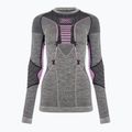 Bluză termică damă X-Bionic Merino black/grey/magnolia