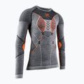 Bluză termică pentru bărbați X-Bionic Merino black/grey/orange