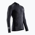 Bluză termoactivă pentru bărbați X-Bionic Energizer 4.0 Transmission Layer Full Zip opal black/arctic white