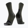 Șosete X-Socks pentru bărbați Hike Expert Silver Crew green/black
