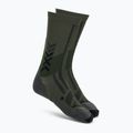 Șosete X-Socks Hike Discover Crew green/black