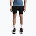 Pantaloni scurți de alergare pentru bărbați X-Bionic Twyce Race 2in1 black/charcoal