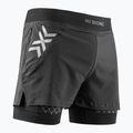 Pantaloni scurți de alergare pentru bărbați X-Bionic Twyce Race 2in1 black/charcoal 2
