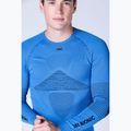 Longsleeve termoactiv pentru bărbați X-Bionic Energizer 4.0 blossom blue/black 3