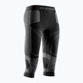 Pantaloni termoactivi pentru femei X-Bionic Energy Accumulator Light Pants 3/4 black/light grey