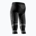 Pantaloni termoactivi pentru femei X-Bionic Energy Accumulator Light Pants 3/4 black/light grey 2