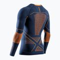 Bluză termică pentru bărbați X-Bionic Energy Accumulator Light Shirt marine/orange 2