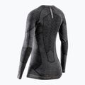 Longsleeve termoactiv pentru femei X-Bionic Symbio Merino Shirt rhino grey 2