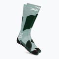 Șosete de schi pentru femei X-Socks Ski Discover Otc sage green/english lawn