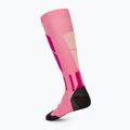 Șosete de schi X-Socks Ski Perform Otc light pink/light sand 2