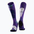 Șosete de schi pentru femei X-Socks Ski Perform Otc deep purple/light sand 4
