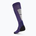 Șosete de schi pentru femei X-Socks Ski Perform Otc deep purple/light sand 2