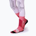 Șosete de schi pentru copii X-Socks Ski Discover Otc light pink/light sand 4