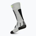 Șosete de schi pentru copii X-Socks Ski Discover Otc rhino grey/canary 2