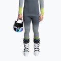 Pantaloni termici pentru bărbați X-Bionic Invent Fx rhino grey/light grey/canary 3