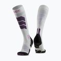 Șosete de schi X-Socks Ski Expert Silk Merino Otc white/lavender