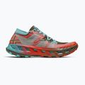 Pantofi de alergare + șosete X-Bionic Terraskin X02 burnt red/aqua/dark khaki