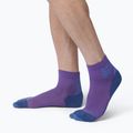 Șosete pentru femei X-Socks Run Discover Ankle neobergine/x black 4