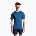 Tricou de alergare pentru bărbați X-Bionic Xceed Run albastru ardezie/marin