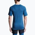 Tricou de alergare pentru bărbați X-Bionic Xceed Run albastru ardezie/marin 3