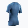 Tricou de alergare pentru bărbați X-Bionic Xceed Run albastru ardezie/marin 8