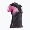 Tricou de alergare pentru femei X-Bionic Corefusion Run dot fade/neo pink/white 6