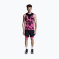 Tricou de alergare X-Bionic Corefusion Run Tank wolfpack/black/neo pink 6