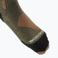 Șosete de schi X-Socks Ski Discover Merino Otc sand/dark sand 3