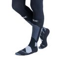 Șosete de schi pentru copii X-Socks Ski Discover Otc x black/light grey 2