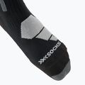 Șosete de schi pentru femei X-Socks Ski Perform Otc x black/light grey 3