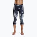Pantaloni termoactivi X-Bionic Energy Accumulator Wild 3/4 tiedye x black/fluo pink