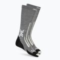 Șosete X-Socks Hike Discover Merino Crew seal grey/light sand