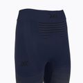 Pantaloni termoactivi pentru femei X-Bionic Invent Graphics 3/4 marine/grey/light grey
