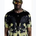 Tricou de alergare pentru bărbați X-Bionic Corefusion Run tie dye electric energy 5
